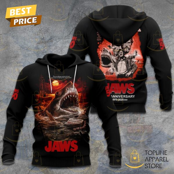 Jaws 50th Anniversary 1975-2025 Hoodie
