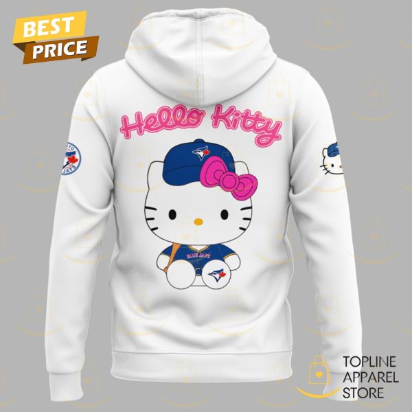 Toronto Blue Jays x Kitty 2025 Hoodie – White