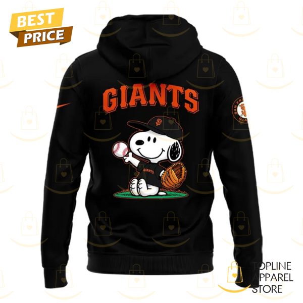 San Francisco Giants Peanuts Snoopy Hoodie