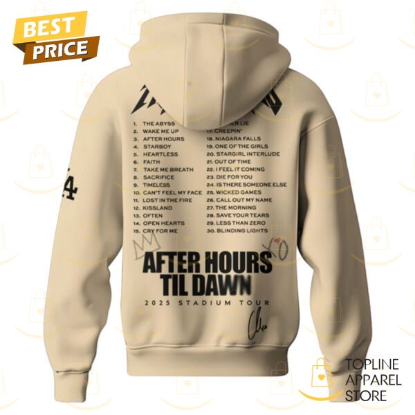 LAD x The Weeknd After Hours Til Dawn Hoodie