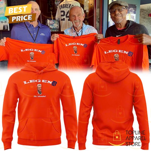 Detroit Tigers Jim Schmakel Legend Hoodie