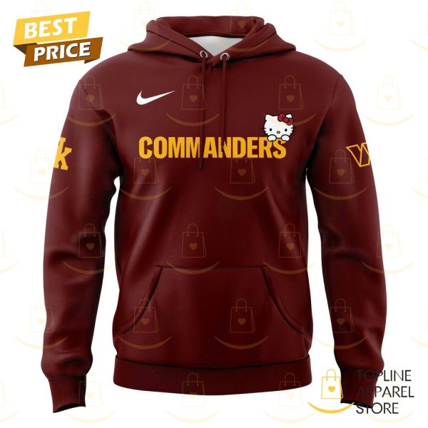 Washington Commanders Cat Kitty 2025 Hoodie