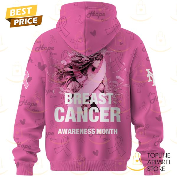 NYM x Breast Cancer Awareness Month 2025 Hoodie – Pink