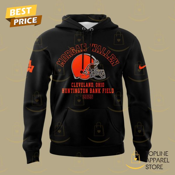 Wallen x Cleveland Browns Im The Problem Tour 2025 Hoodie – Black