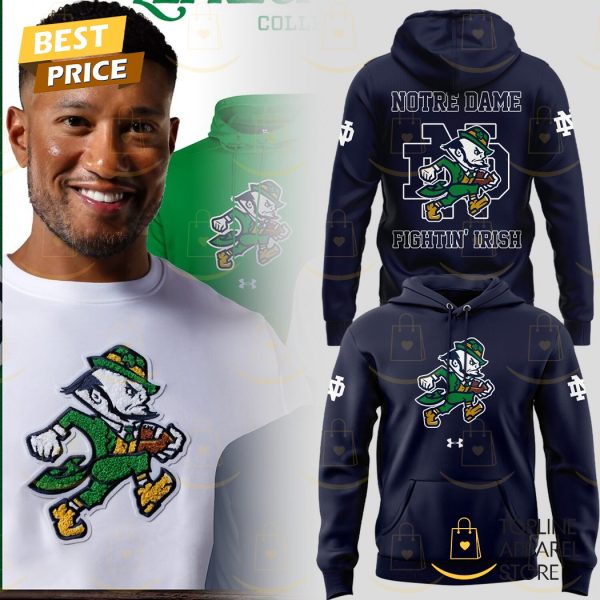 Notre Dame Fighting Irish Football Leprechaun 2025 Hoodie