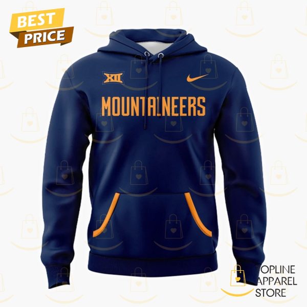 West Virginia Mountaineers Throwbacks 1965 Moutaineers Wordmark Hoodie