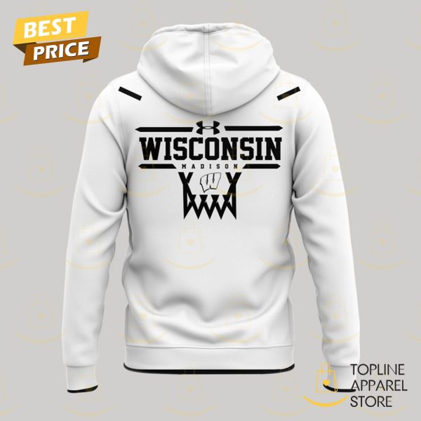 Wisconsin Badgers Basketball 2025 Zip Hoodie
