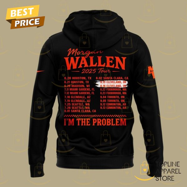Wallen x Cleveland Browns Im The Problem 2025 Tour Hoodie