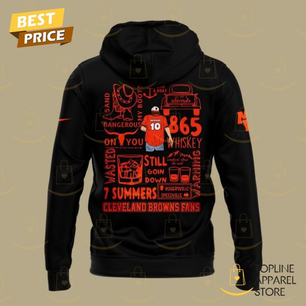 Wallen x Cleveland Browns Im The Problem Tour 2025 Hoodie – Black
