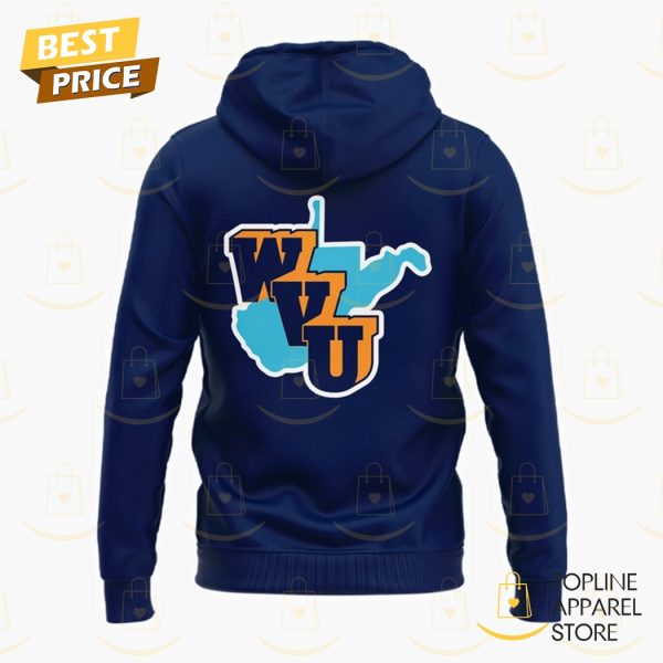 West Virginia Mountaineers Throwbacks 1965 Moutaineers Wordmark Hoodie