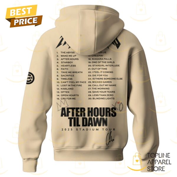 CHC x The Weeknd After Hours Til Dawn Hoodie
