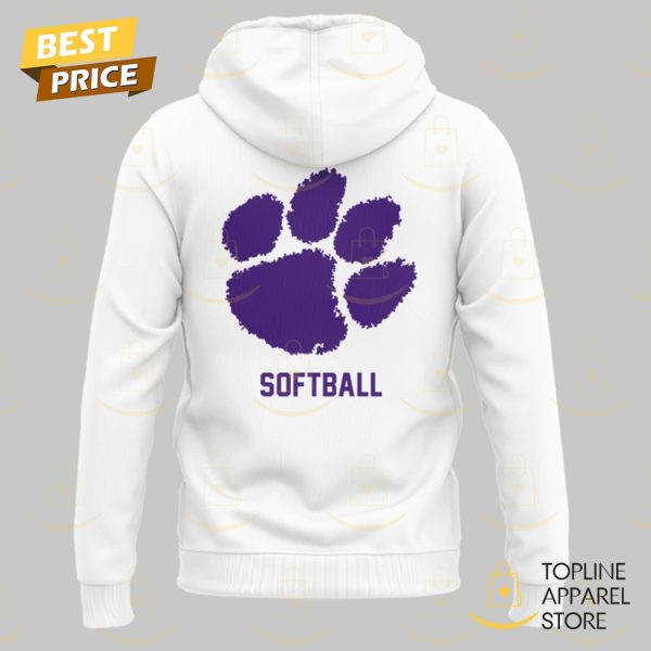 Clemson Tigers Why Not US 2025 Hoodie – White