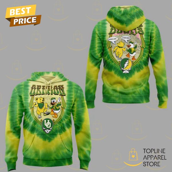 Oregon Ducks Football Grateful Ducks 2025 Hoodie
