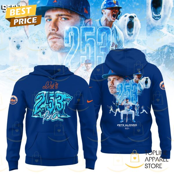 Pete Alonso Mets All-Time Home Run Leader Hoodie
