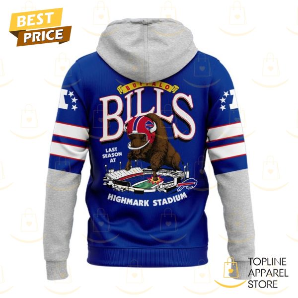 2025 Buffalo Bills Red Helmets Back Hoodie