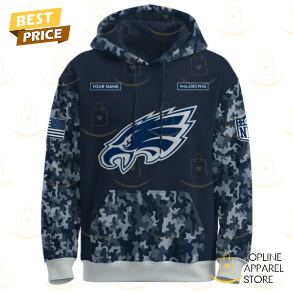 Philadelphia Eagles Navy 250th Birthday Hoodie