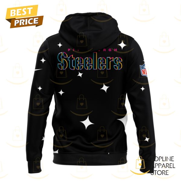 Pittsburgh Steelers Black 2025 Crucial Catch Tri-Blend Dri-FIT Hoodie