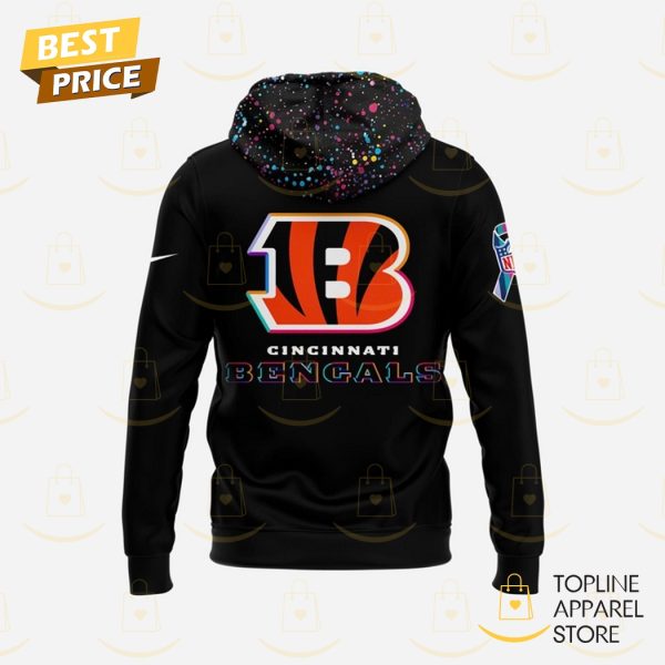 Cincinnati Bengals Crucial Catch 2025 Hoodie Black