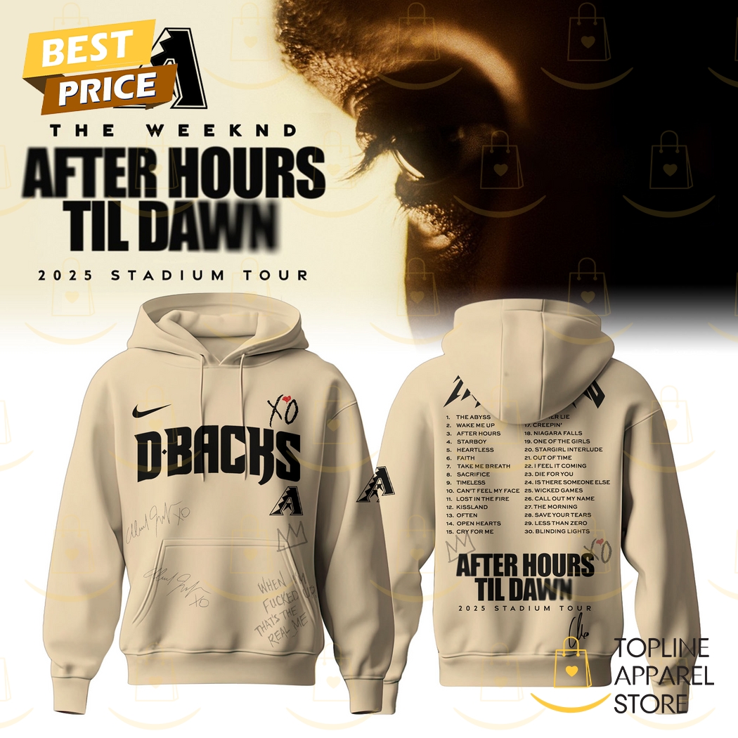 ARI x The Weeknd After Hours Til Dawn Tour Hoodie ARI x The Weeknd After Hours Til Dawn Tour Hoodie