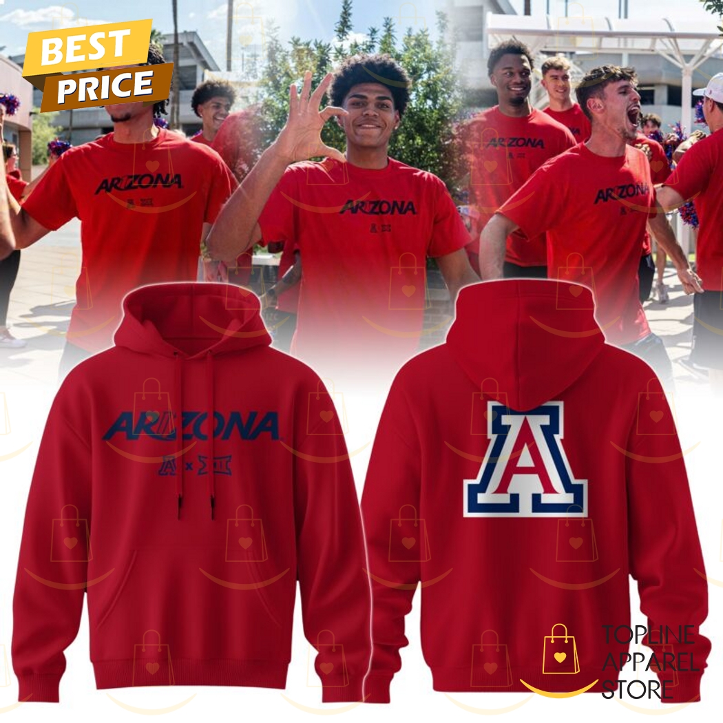 Arizona Wildcats 2025 Red Hoodie Arizona Wildcats 2025 Red Hoodie