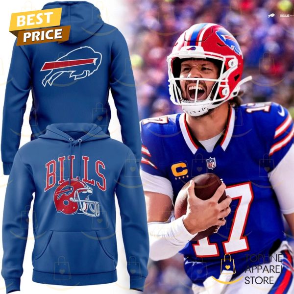 Buffalo Bills Helmet Retro Hoodie