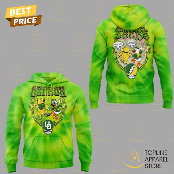 Oregon Ducks Grateful Ducks 2025 Hoodie