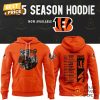 Cincinnati Bengals New Season 2025 Orange Hoodie