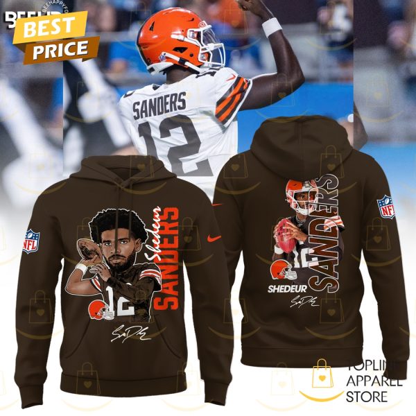 Cleveland Browns Shedeur Sanders Signature Hoodie