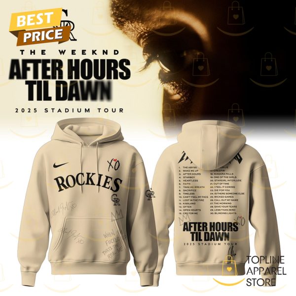 COL x The Weeknd After Hours Til Dawn Hoodie