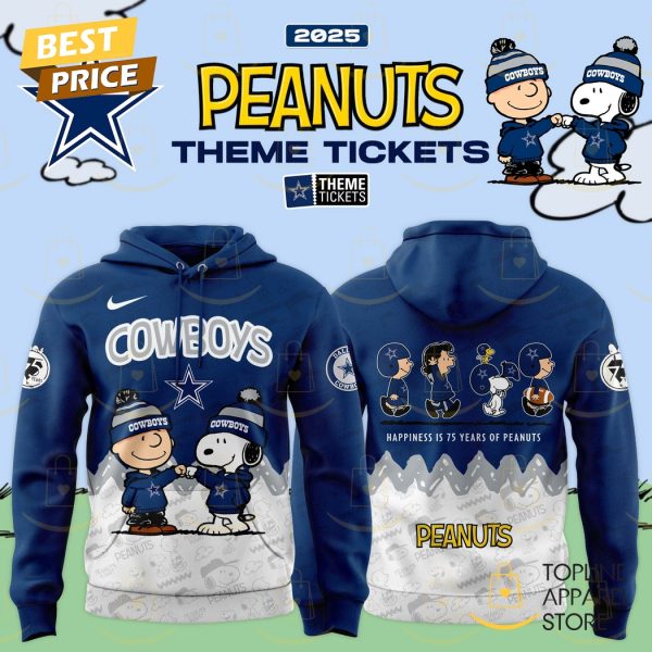 Dallas Cowboys Peanuts 2025 Hoodie