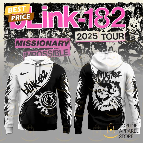 Blink-182 Tour Life 2025 Hoodie