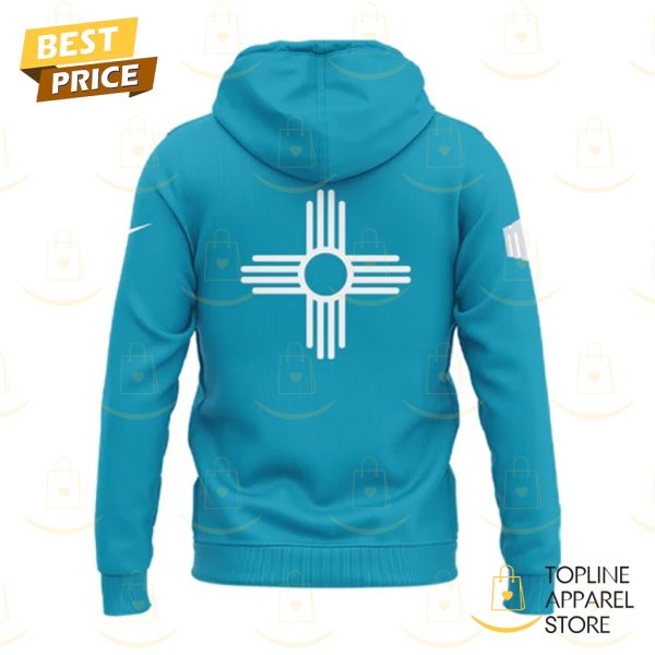 New Mexico Lobos Wordmark Logo Uniform Hoodie