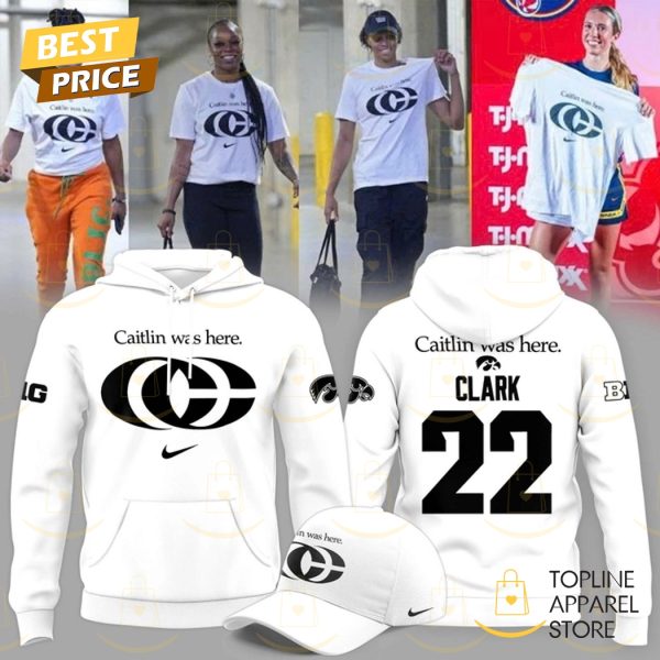 Indiana Fever Caitlin Was Here 22 Hoodie