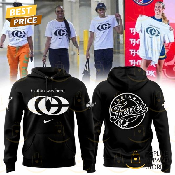 Indiana Fever Caitlin Was Here Hoodie – Black