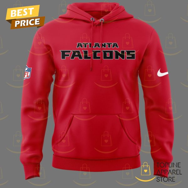 Atlanta Falcons 2025 Red Hoodie