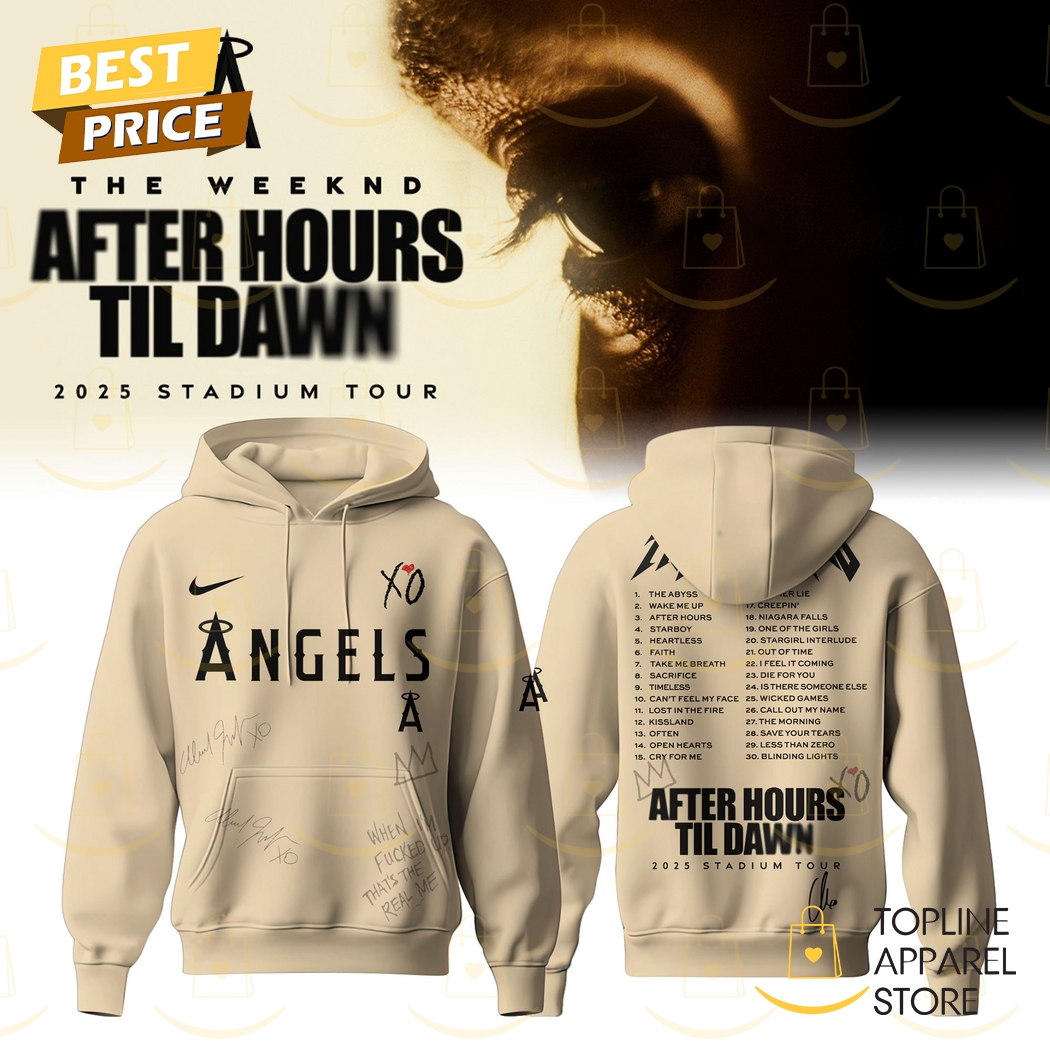 LAA x The Weeknd After Hours Til Dawn Hoodie LAA x The Weeknd After Hours Til Dawn Hoodie