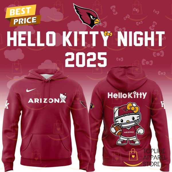 Arizona Cardinals x Cat Kitty 2025 Hoodie