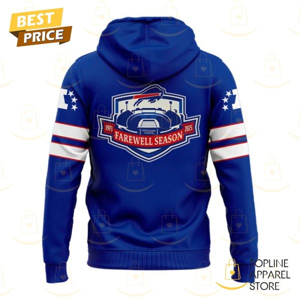 2025 Buffalo Bills Red Helmets Back Orchard Park Hoodie
