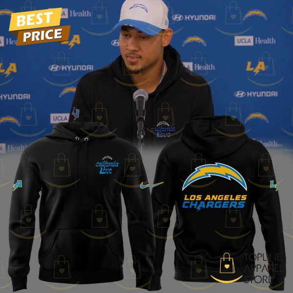 Los Angeles Chargers California Love 2025 Hoodie