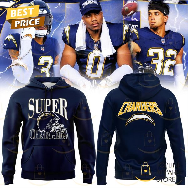 Los Angeles Chargers Super Chargers 2025 Hoodie
