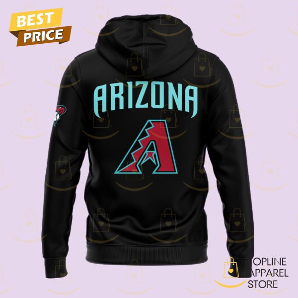 Arizona Diamondbacks Jesus Won Hoodie – Black