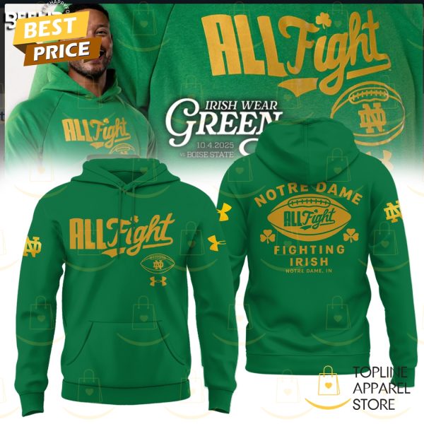 Notre Dame Fighting Irish Irish Wear Green Hoodie