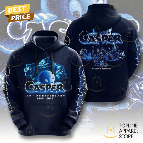Casper The Friendly Ghost 30th Anniversary 1995-2025 Hoodie