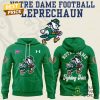 Notre Dame Fighting Irish Football Leprechaun Collection 2025 Hoodie – Blue