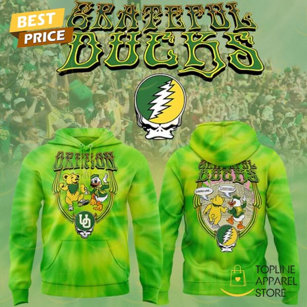 Oregon Ducks Grateful Ducks 2025 Hoodie