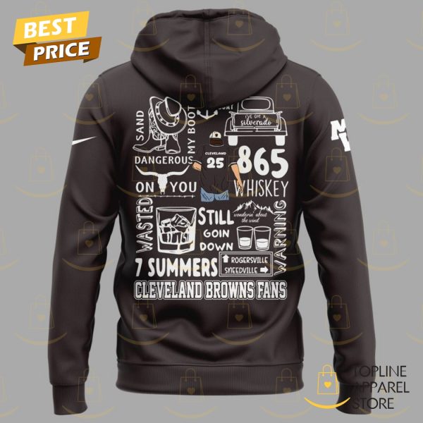 Wallen x Cleveland Browns Im The Problem Tour 2025 Hoodie