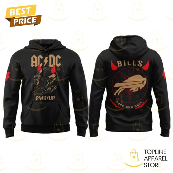 Buffalo Bills Football Helmet PWR UP US Tour 2025 Hoodie