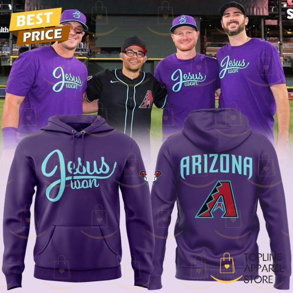 Arizona Diamondbacks Jesus Won Hoodie
