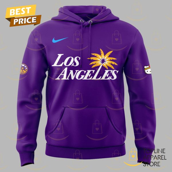 Los Angeles Sparks Kitty Purple Hoodie
