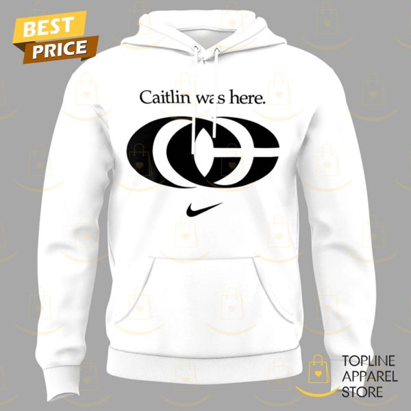 Indiana Fever Caitlin Was Here White Hoodie
